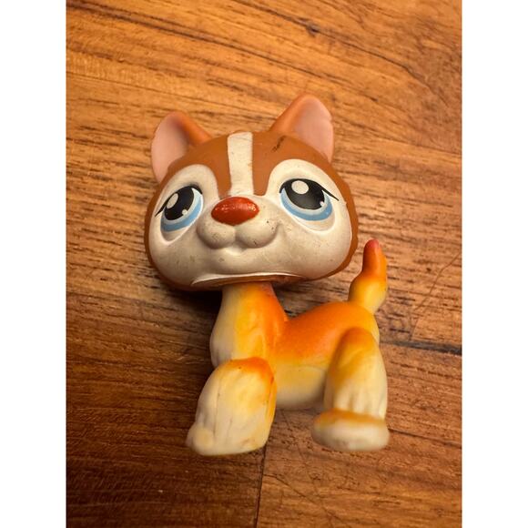 Littlest Pet Shop Husky Puppy Dog #341 LPS - Picture 1 of 5